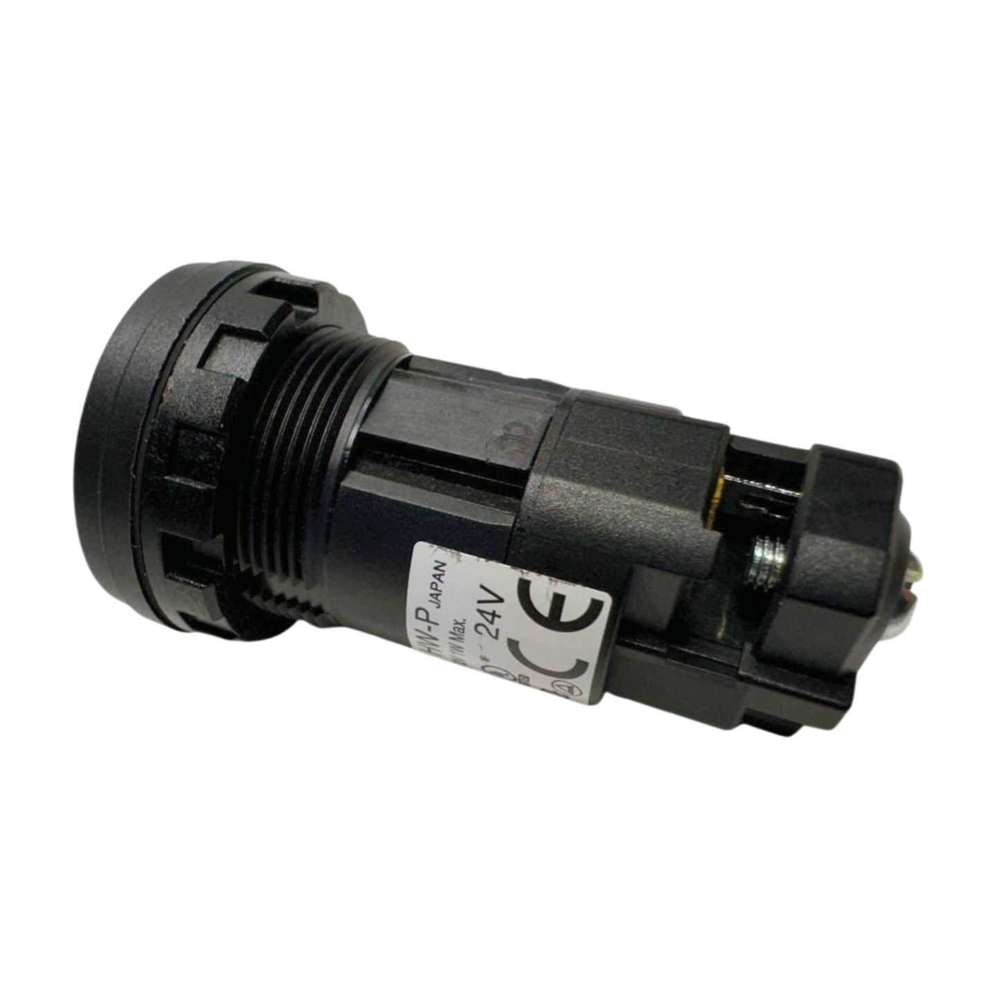 IDEC HW1P-1FQD-W-24V White LED Indicator Pilot Light, 22mm, 5-30V, 1W