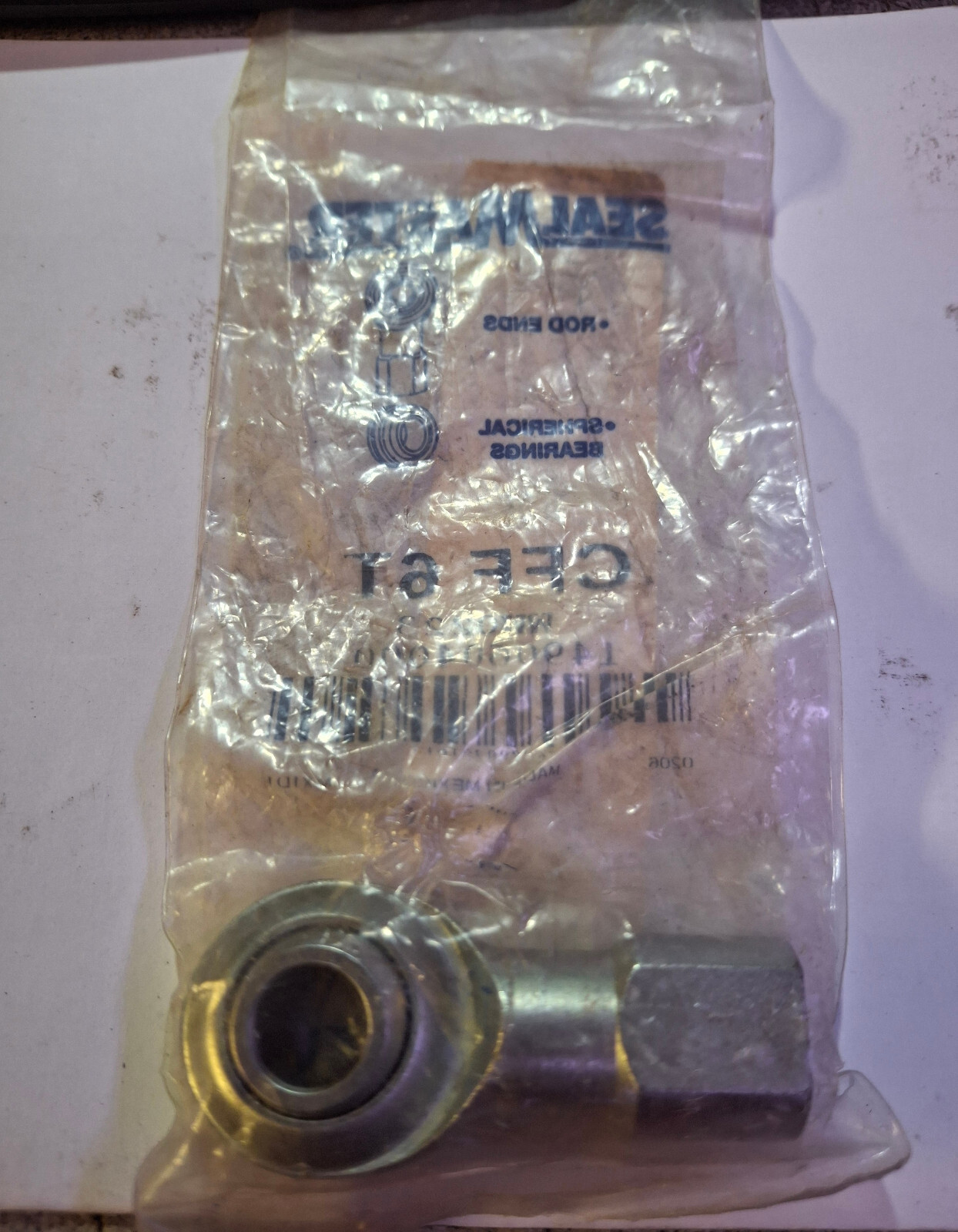 1 NEW SEALMASTER CFF 6T ROD END NNB ***MAKE OFFER***
