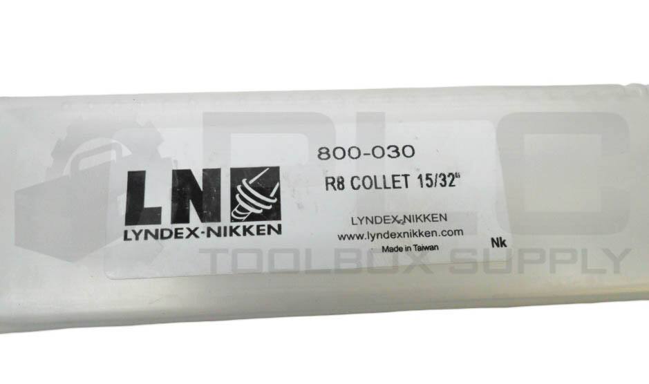 NEW LYNDEX-NIKKEN 800-030 R8 COLLET 15/32″