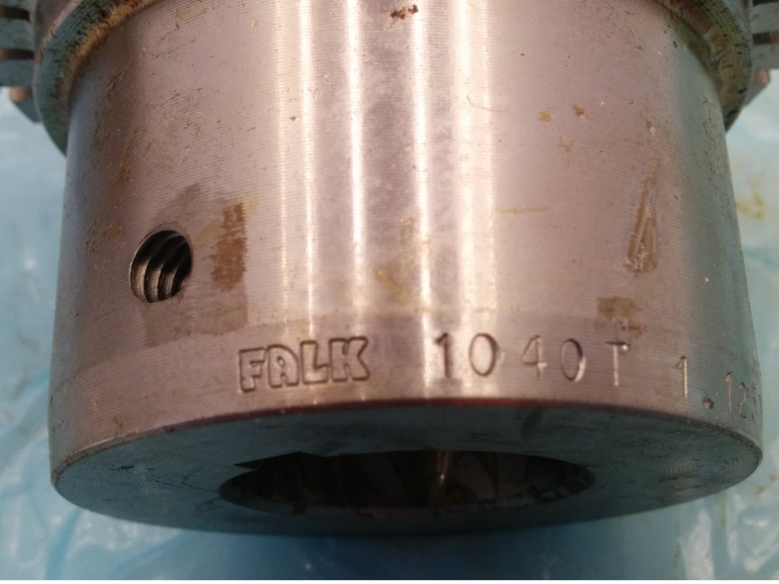 FALK 0704606 (1040T) STEELFLEX SHAFT HUB, 1.125 BORE 1/4 x 1/8KW, NIB