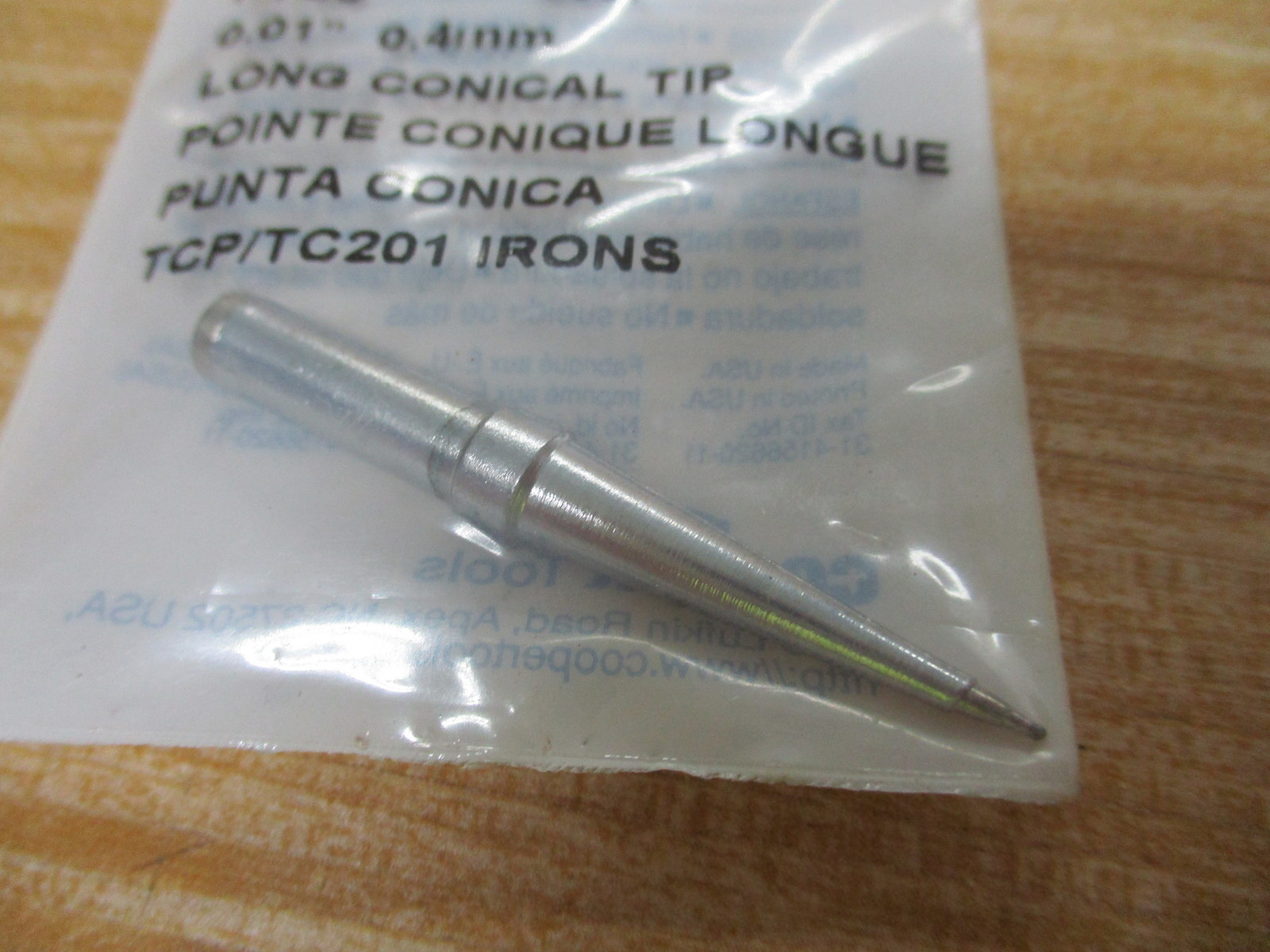 Weller PTS6 Cooper Tools Long Conical Tip (Pack of 2)