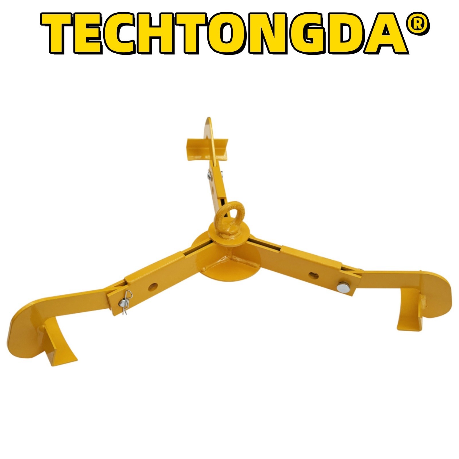 Industrial Open Closed Head Drum Lifter 793 Lb Capacity Bucket Clamp Fixture