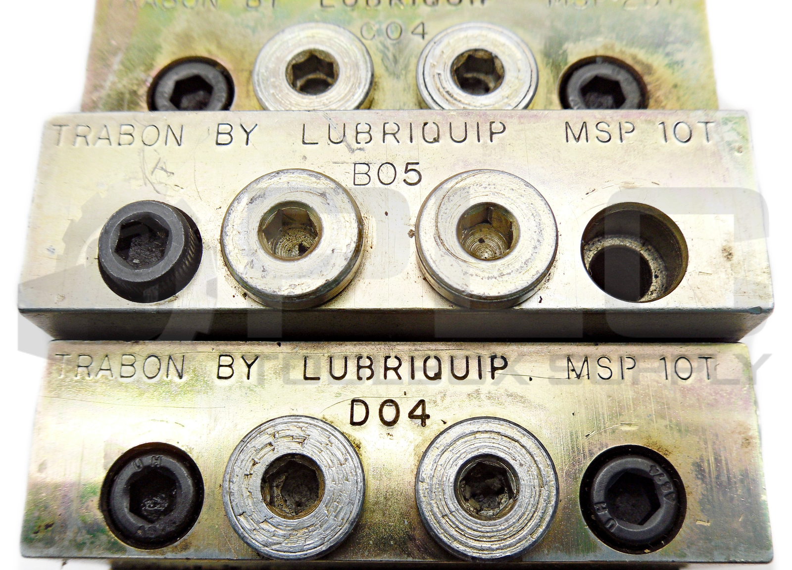 LUBRIQUIP MSP-25T MANIFOLD DIVIDER VALVE MSP-20S,MSP-20T,MSP-10T(2)