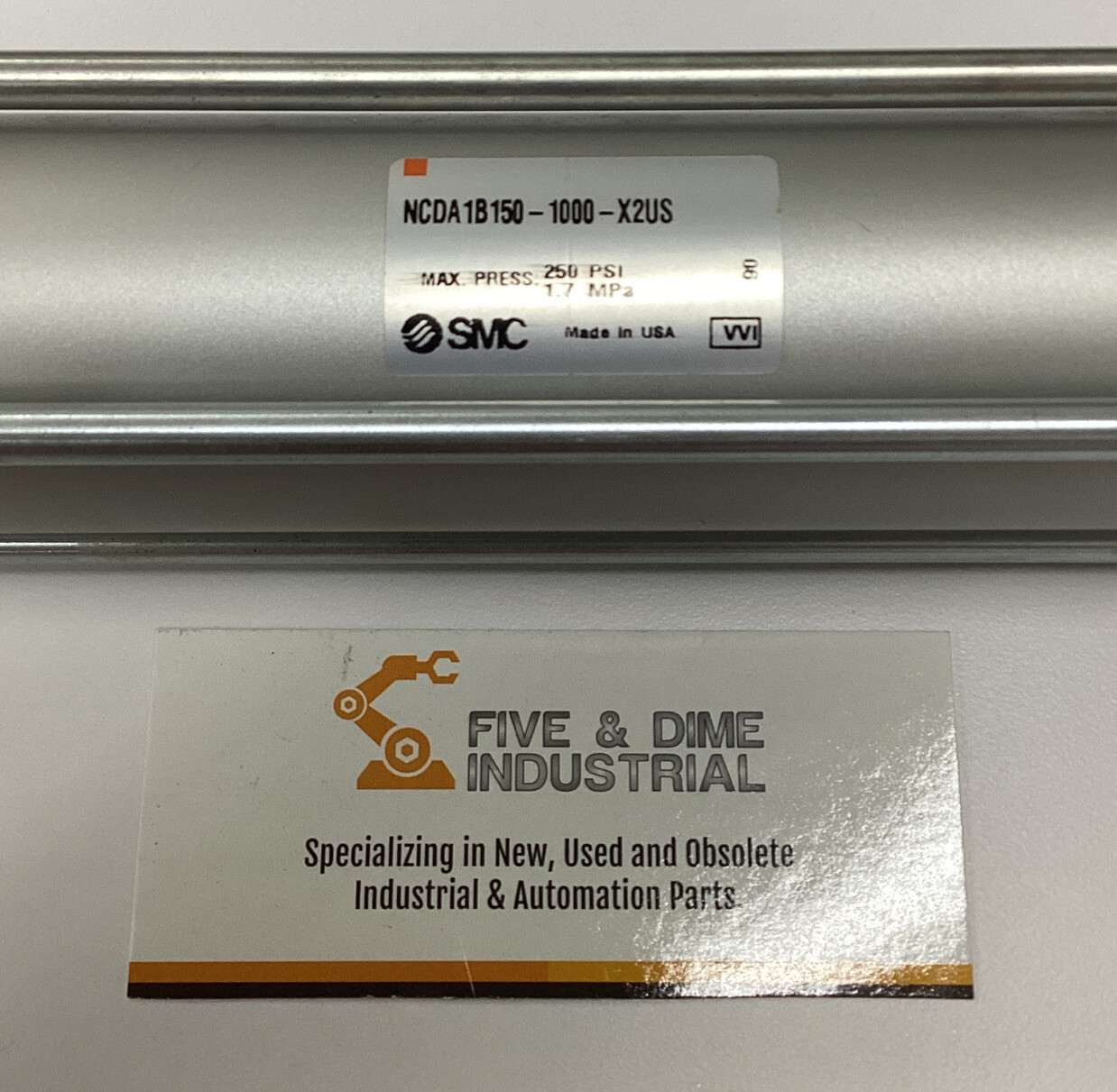 SMC NCDA1B150-100-X2US 250 PSI Max Pneumatic Cylinder