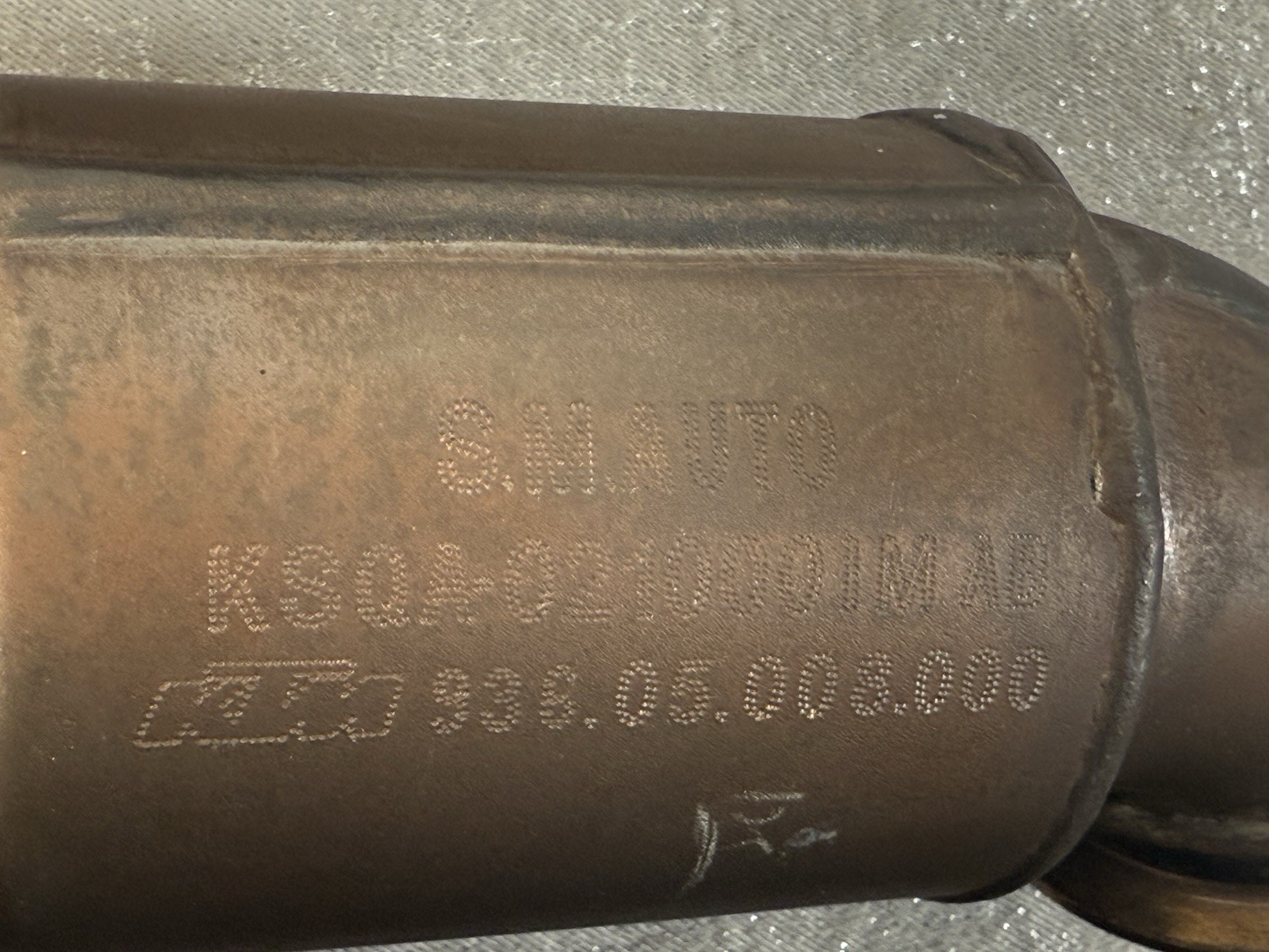 KTM MOTORCYCLE EXHAUST SYSTEM KTMIS003 938.05.083.000 & Catalytic Converter OEM