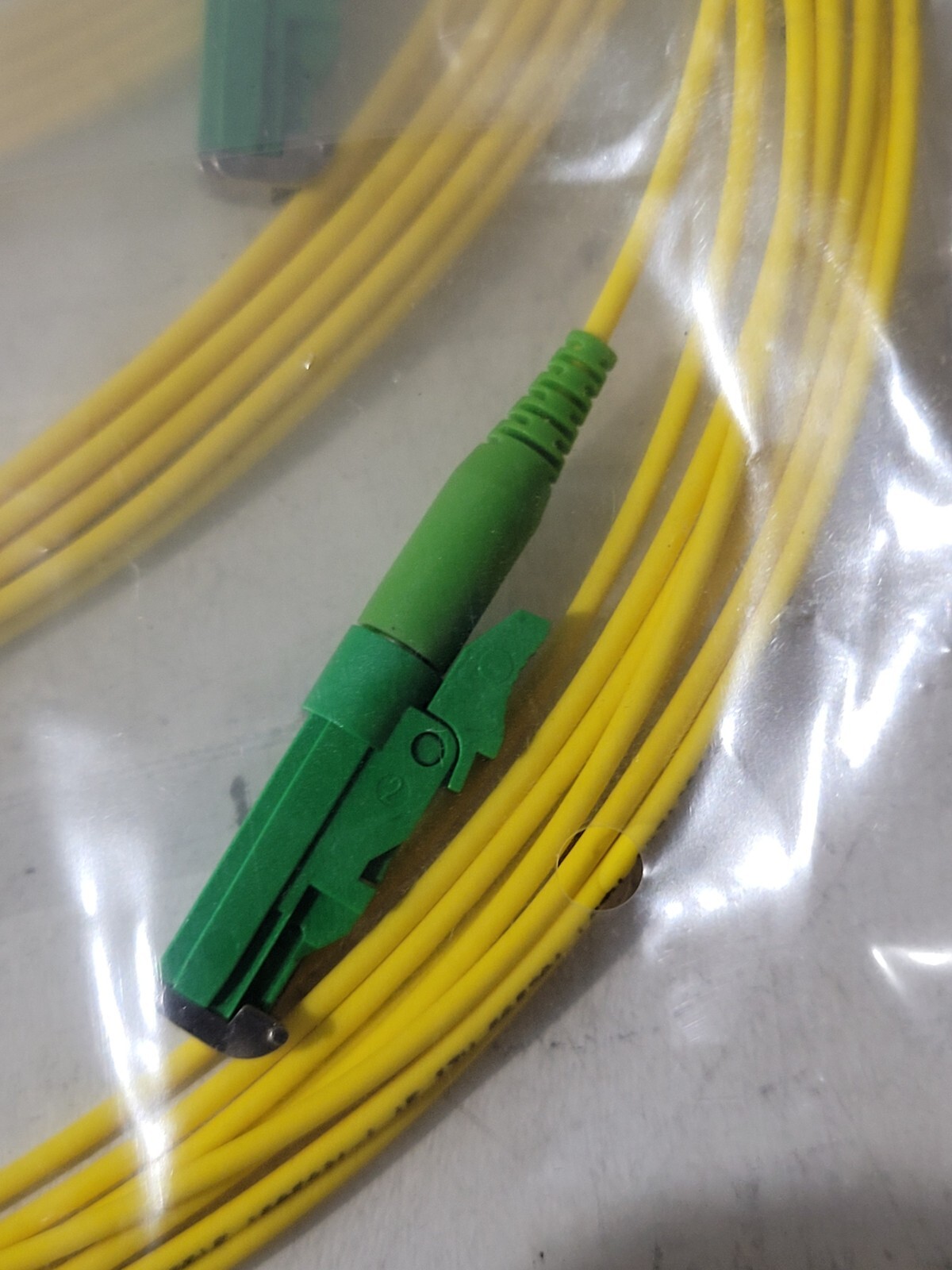 Commscope PC, LSZH, A1, 1.8MM, SP E2000 Fiber Optic Patch Cable 5M GRADE B QTY 5
