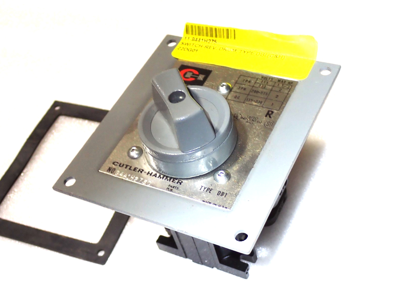 9441H275C CUTLER HAMMER DB1 REVERSE DRUM SWITCH NEW