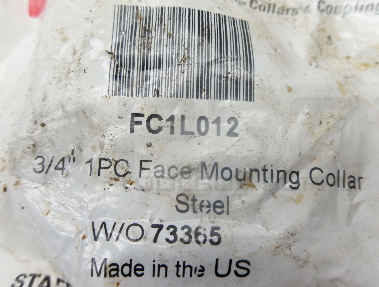 LOT OF 2 NEW SEALED STAFFORD FC1L012 3/4″ FACE MOUNTING COLLAR