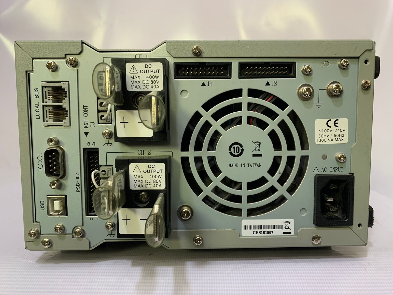 GW Instek / Multi-Range DC Power Supply / PSB-2400L2 / 400W, 80V-DC, 40A-DC