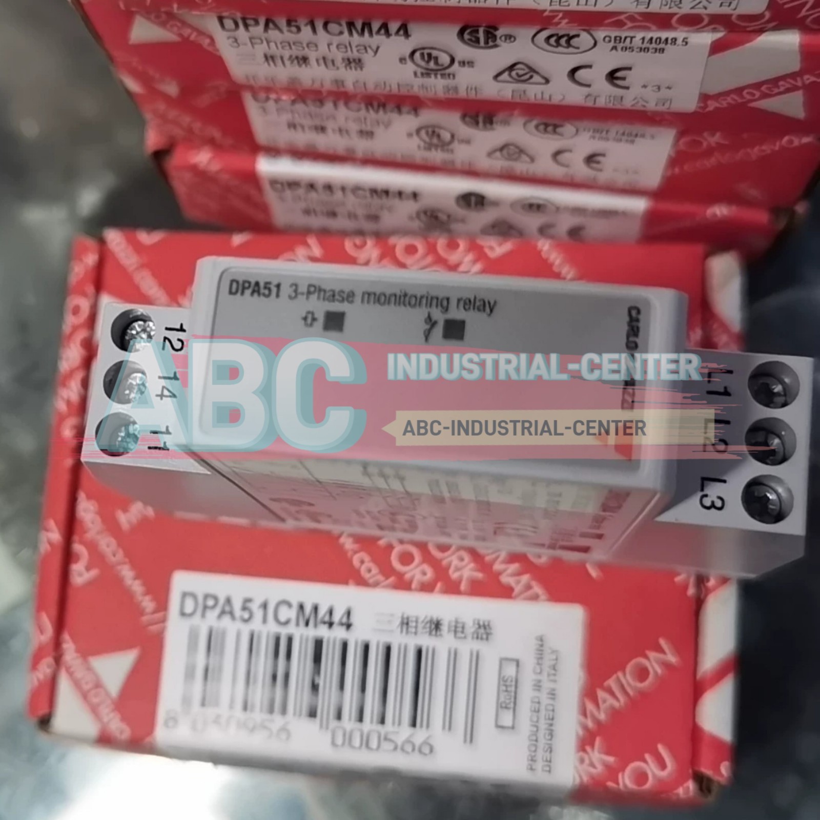 1PCS New Carlo Gavazzi DPA51CM44 Three-phase relay#