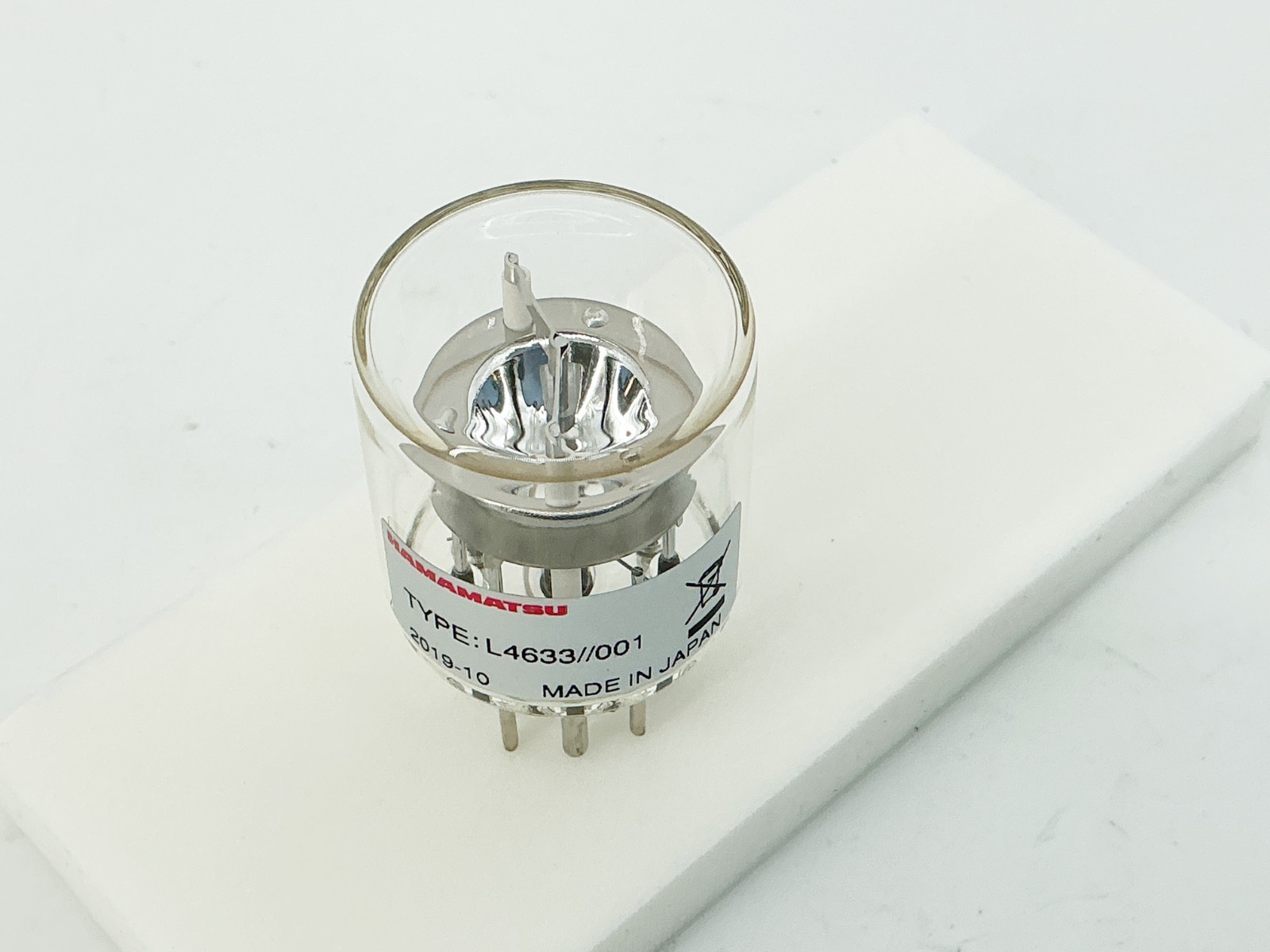 New Hamamatsu L4633 001 Xenon Flash Lamp