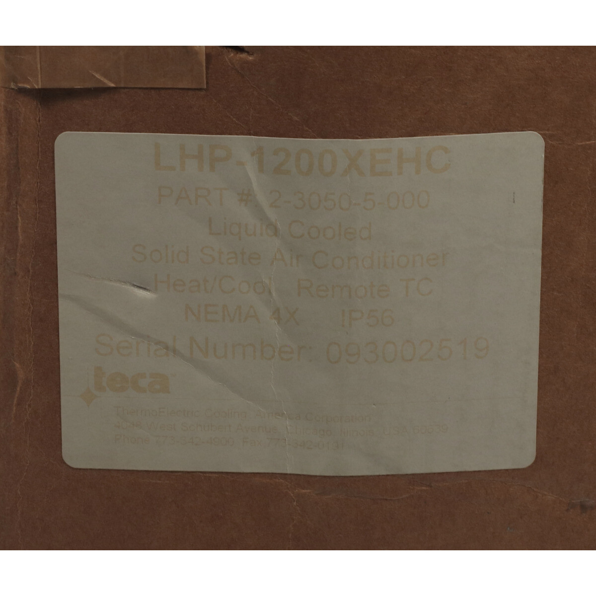 Teca LHP-1200XEHC 2-3050-5-000 Air Conditioner New NFP