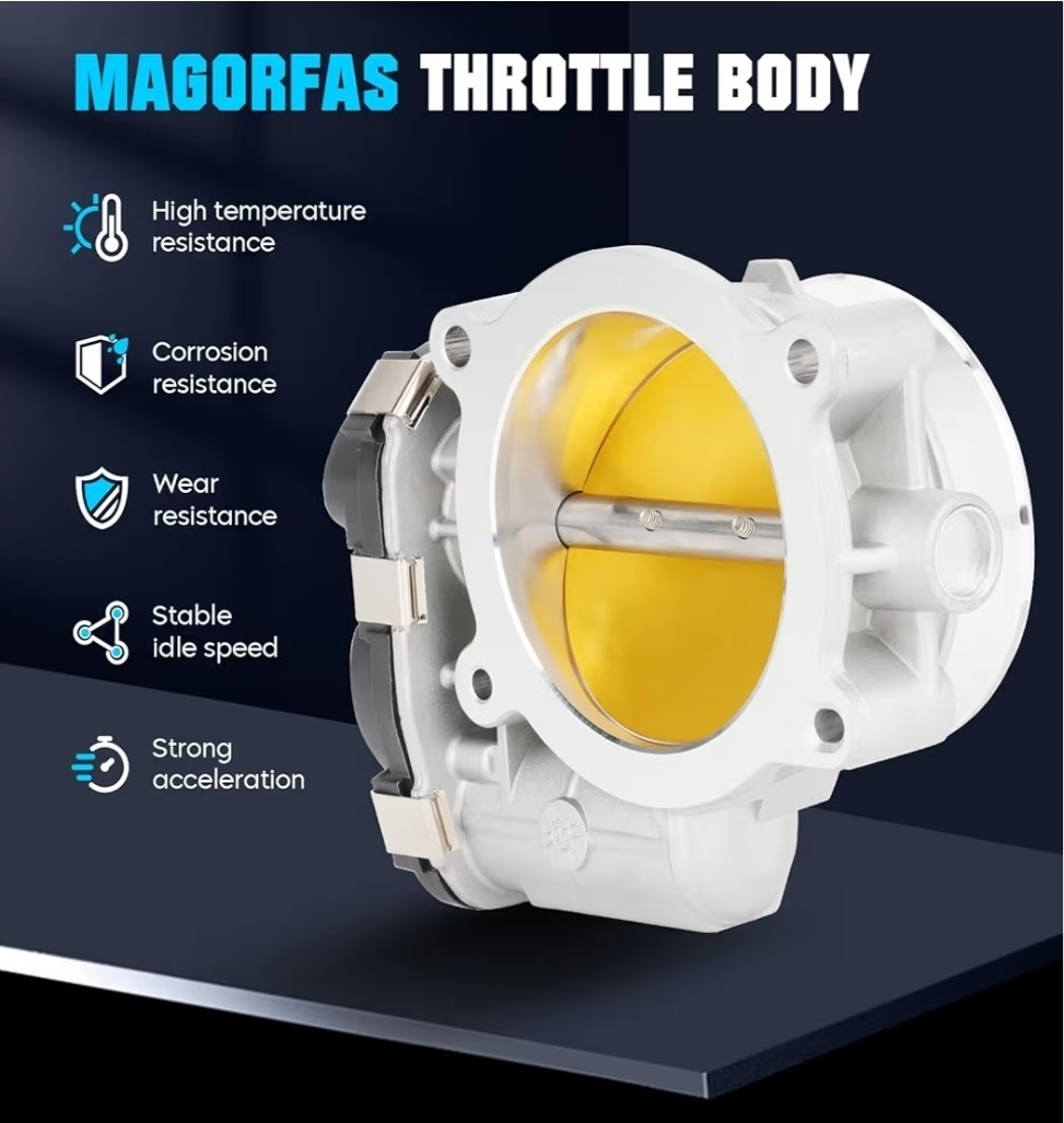 Throttle Body Fit for Chevrolet Silverado 1500 GMC Sierra 1500 5.3L 2009-2013