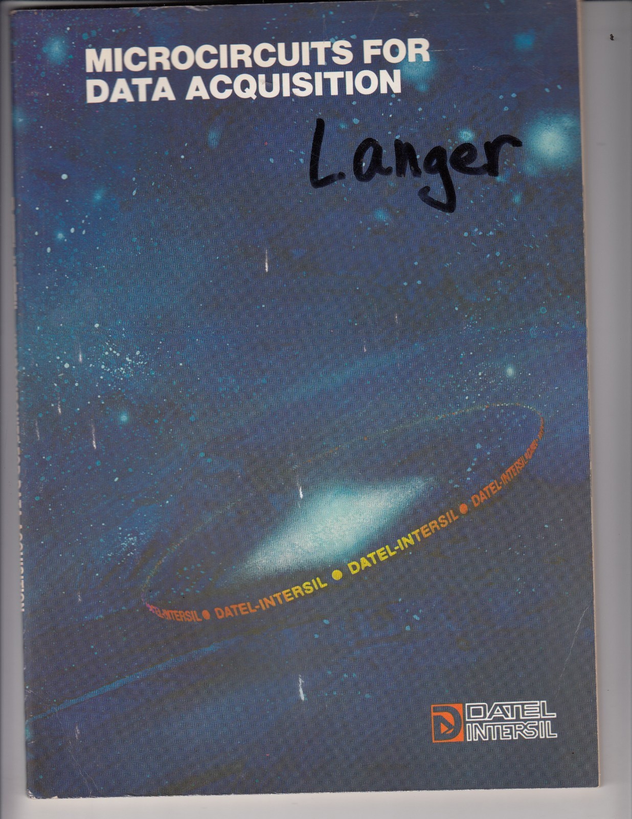 Datel Intersil Book, Microcircuits for Data Acquisition , 192 pages softcover