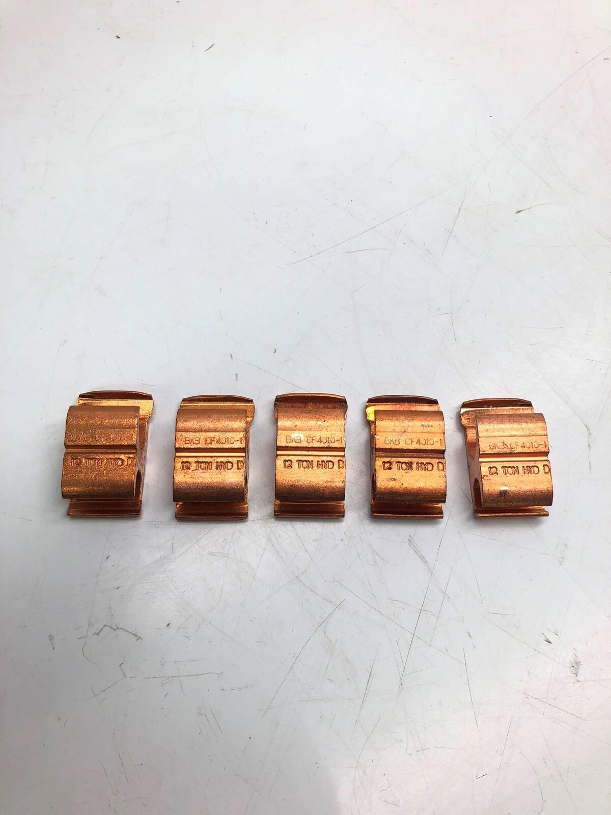 Thomas & Betts Blackburn CF4010-1 Copper Compression Tap Connectors (Lot of 5)