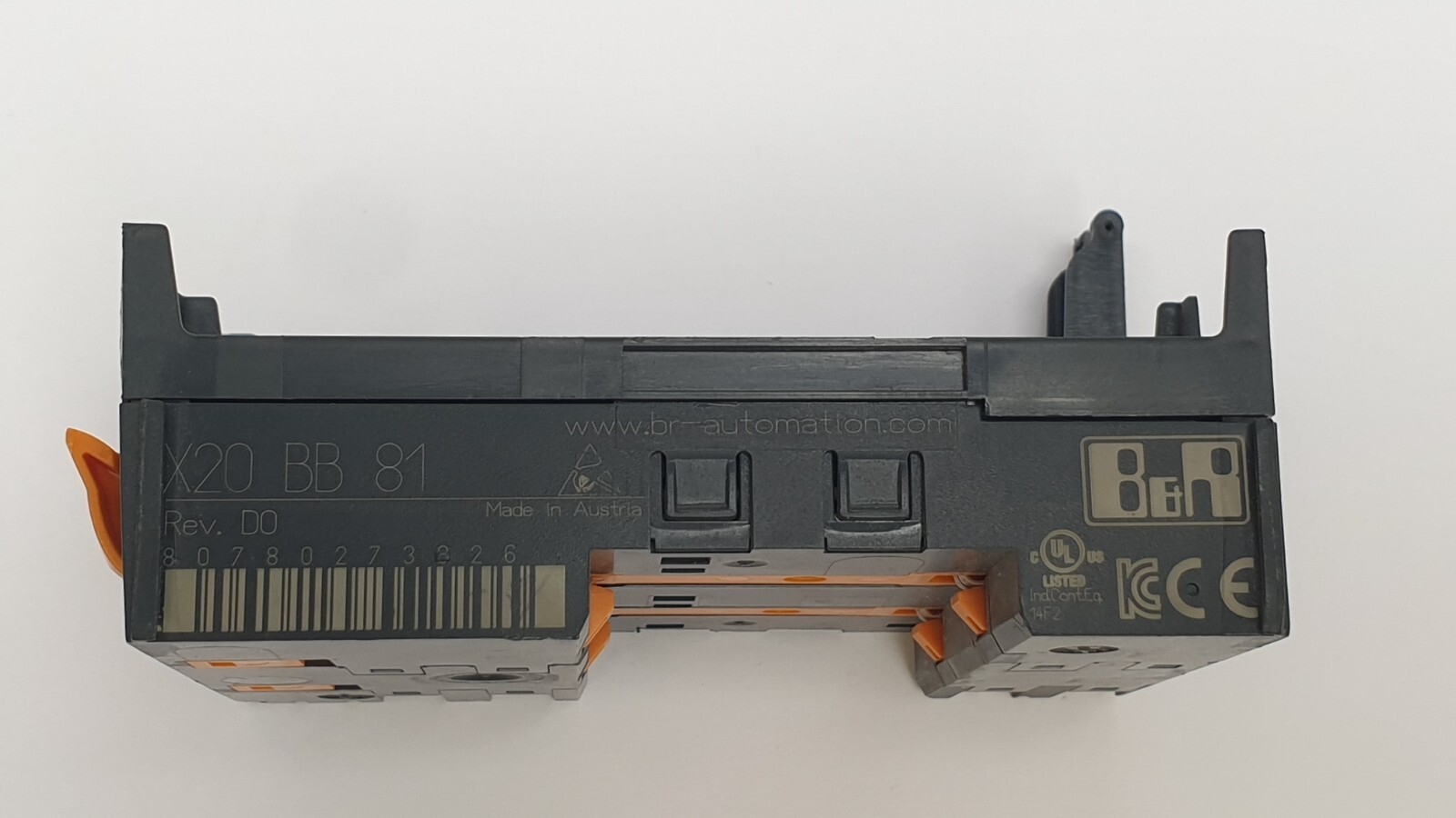 B&R X20 MM 2436 Module Rev. D0 with X20 BM 31 Base