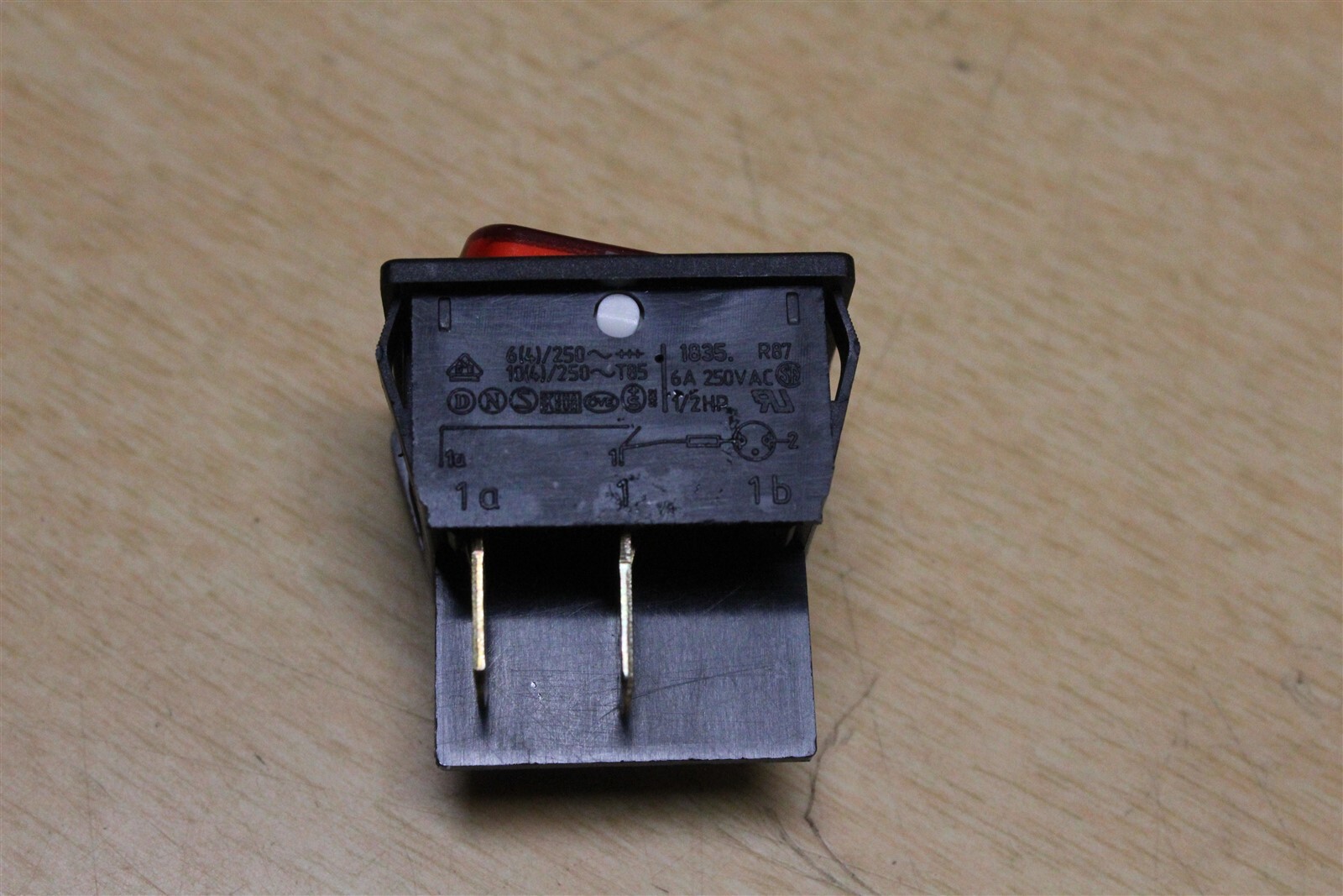Marquardt Rocker Switch 1835 R87 Red *FREE SHIPPING*