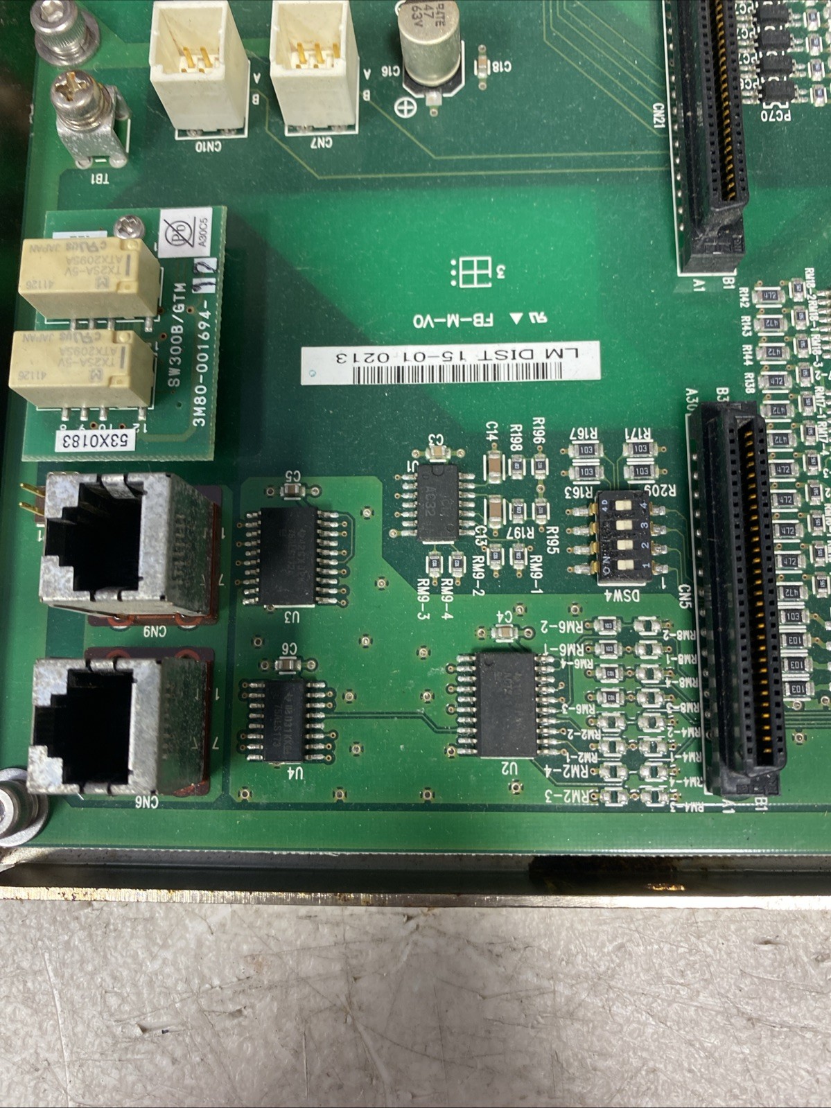TEL Tokyo Electron TPFB400-1/LM DIST BOARD 5880-000057-V1 / 3M08-050028-11