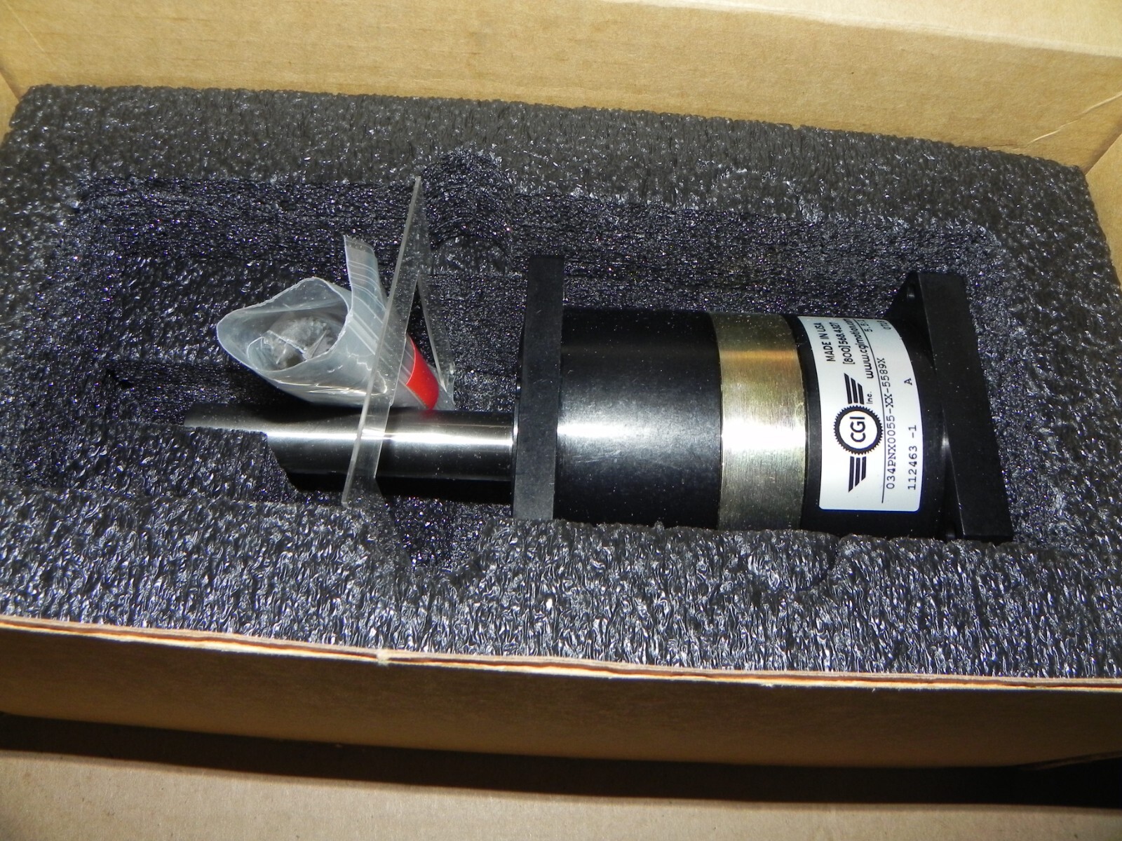 New CGI 034PNX0055-XX-5589X Gearhead