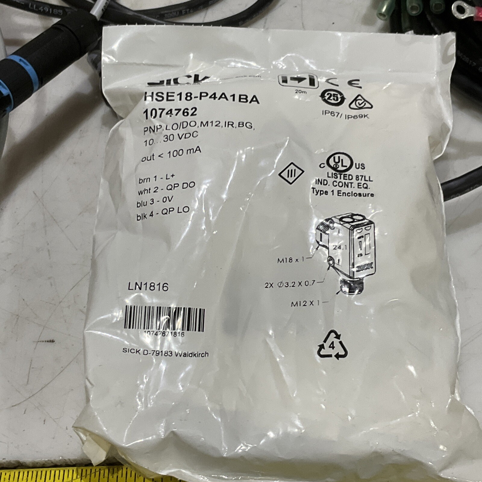 LYNGSOE DELTA 7lS600219LL JUNCTION BOX KIT PR34X-IO 500721 IO EXPANDER QC 881