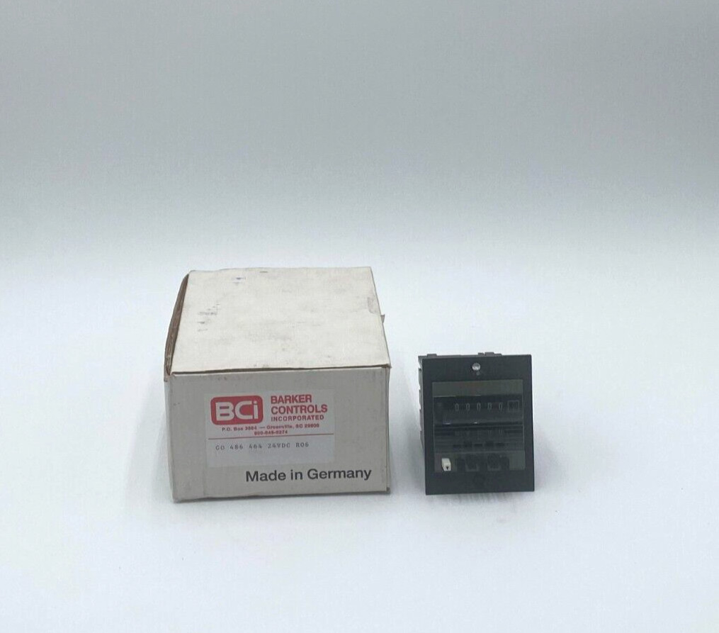 Barker Controls GO 486 464 24VDC R06 Counter