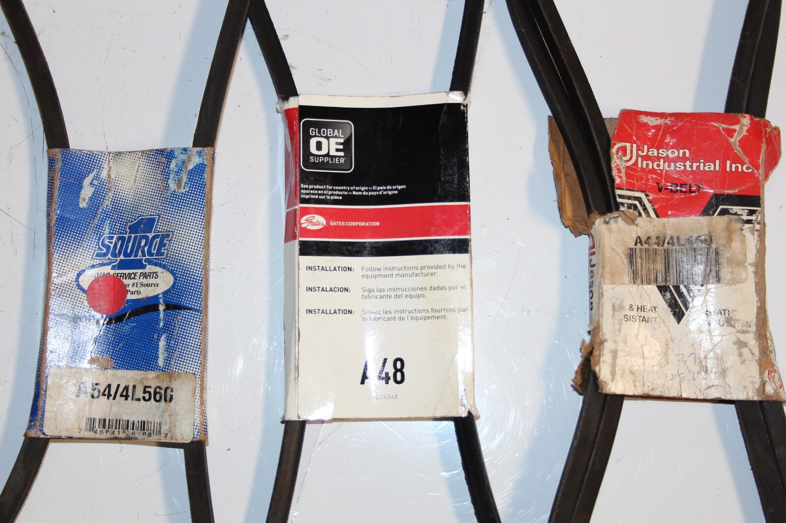 NOS Gates B59 A46 A48 A44 A54 4L480 4L460 HI-POWER II V-Belt LOT