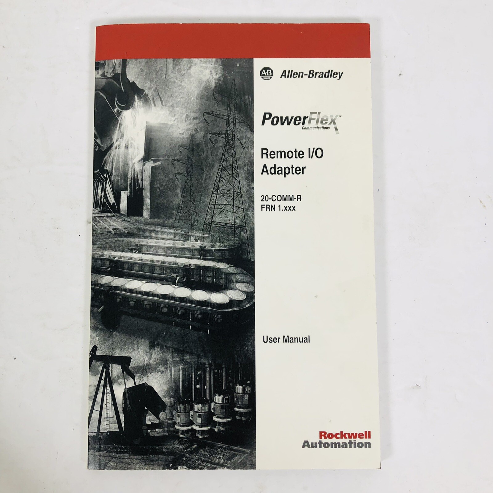 Allen-Bradley Power Flex Remote I/O Adapter 20-COMM-R FRN 1.xxx User Manual