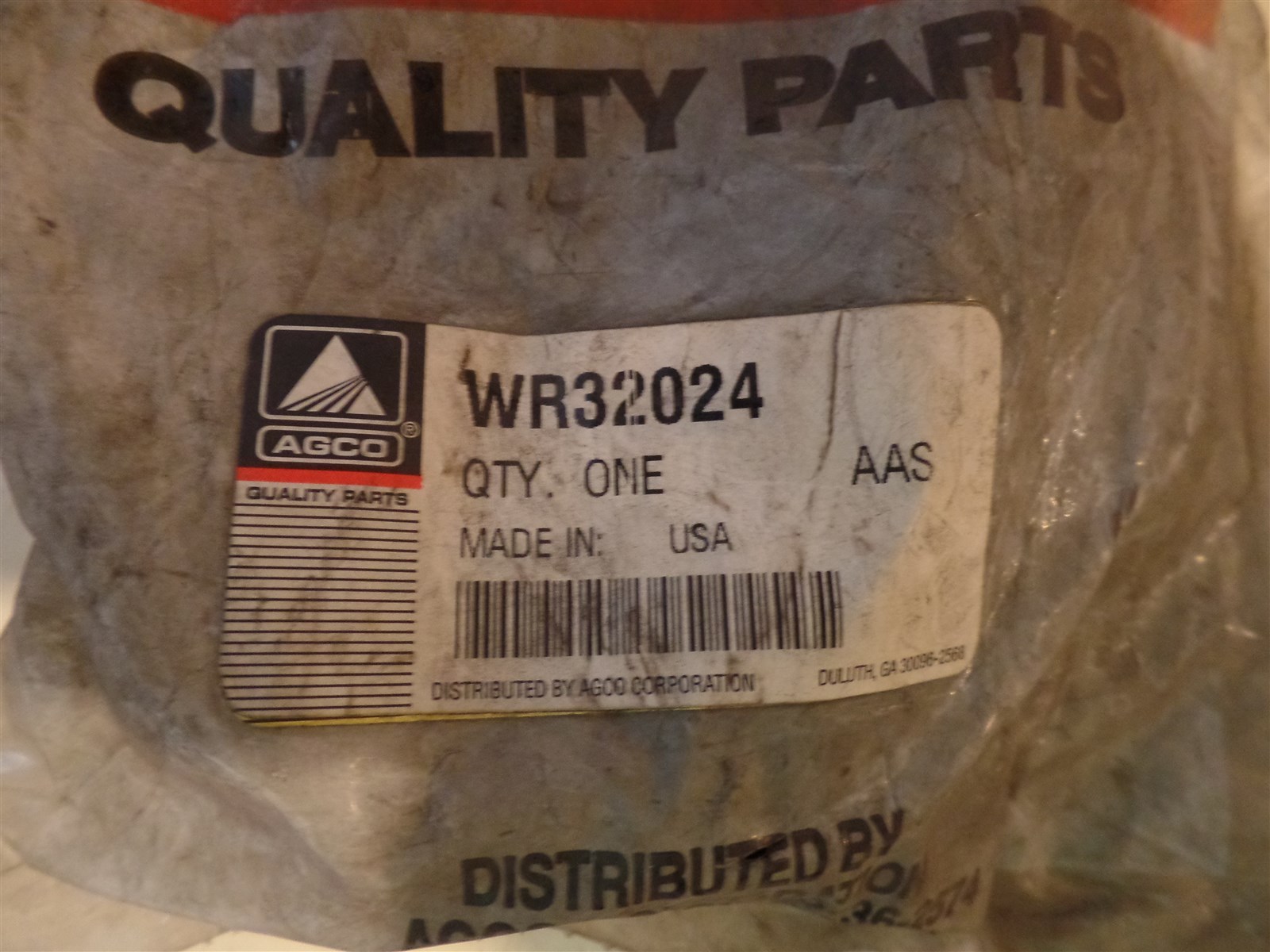 WR32024 CLAMP/HOSE,TWIN,1.31 AGCO MASSEY FERGUSON 8100 8500 8600 EAGLE SPRAYER