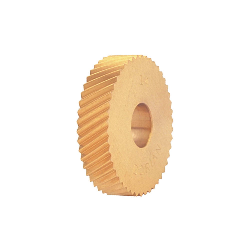 DORIAN MDL-30-HSB-CP Knurl Wheel,Left Hand Diagonal,HSS 3FHK8