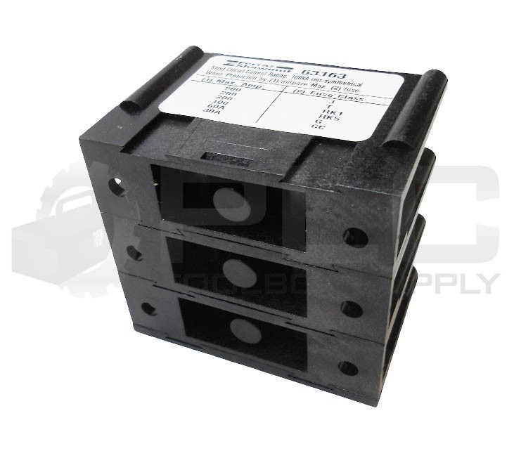 NEW FERRAZ SHAWMUT 63163 POWER DISTRIBUTION BLOCK 3P 600V