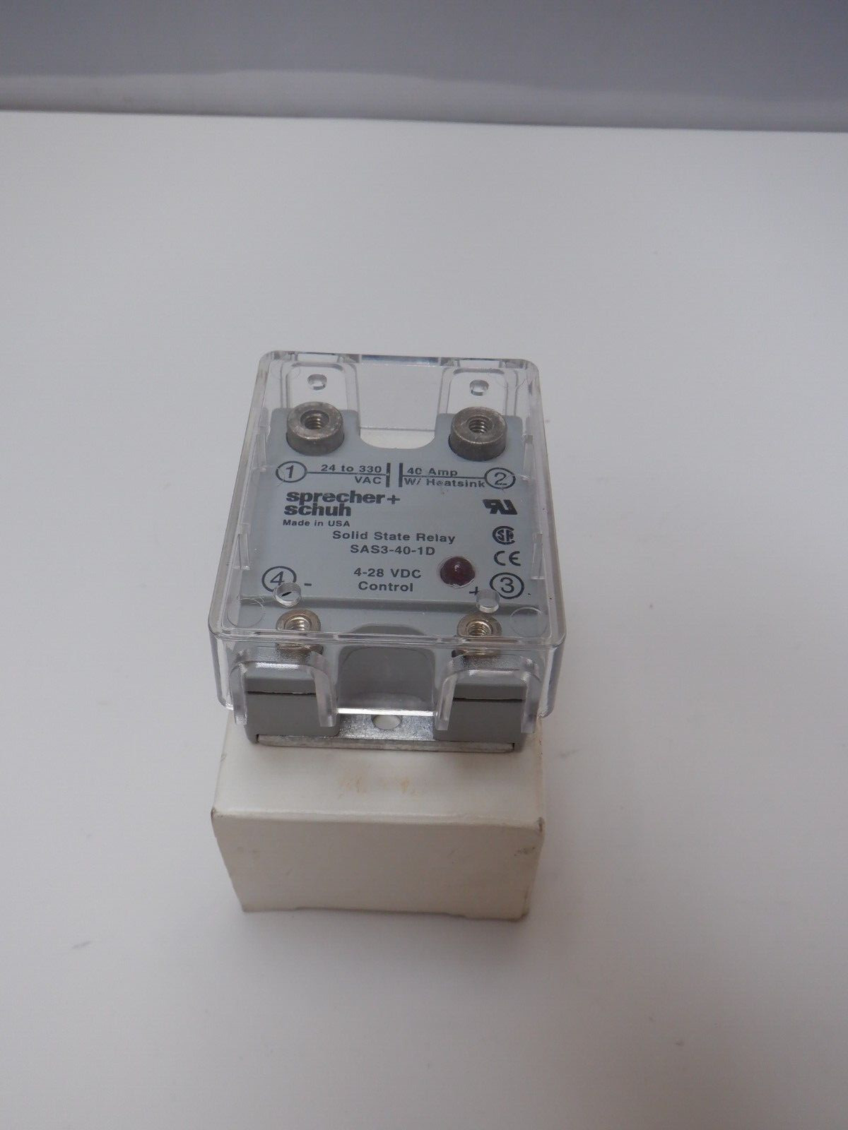 Sprecher + Schuh SAS3-40-1D Relay new
