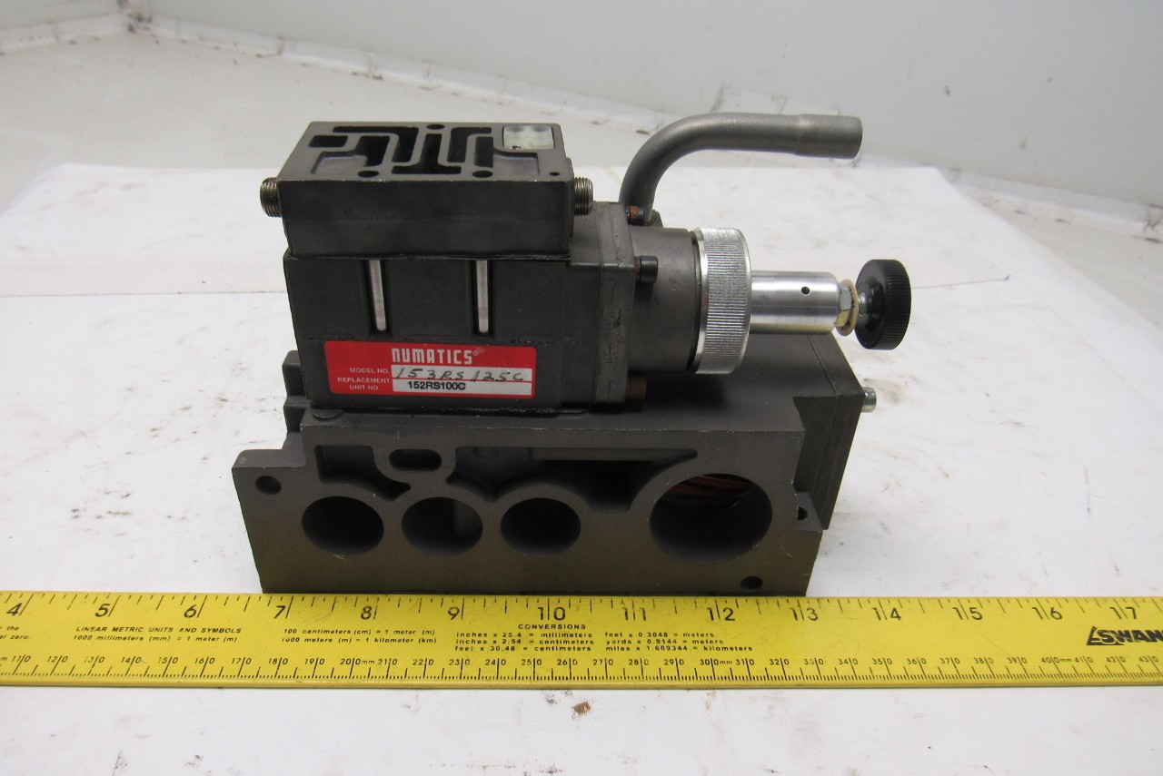 Numatics 153RS125C Valve Regulator 10-130 PSI