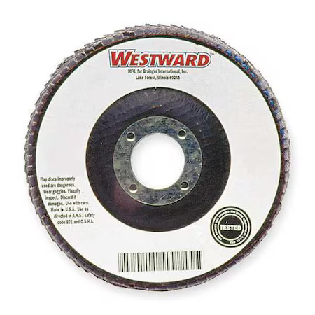 Flap Disc, Type 27, 4″ Dia., 40 Grit, 78072775448