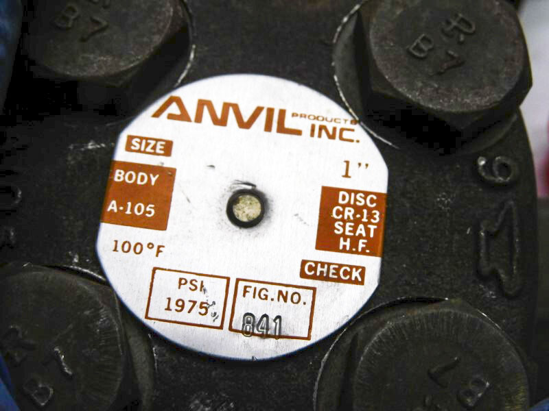 ANVIL 841 1″ 1975PSI NSNP