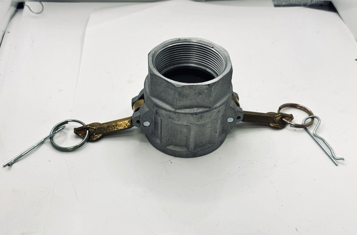 2″ Type D Aluminum Camlock Female Camlock x Female NPT D200-AL D200IAL 200D