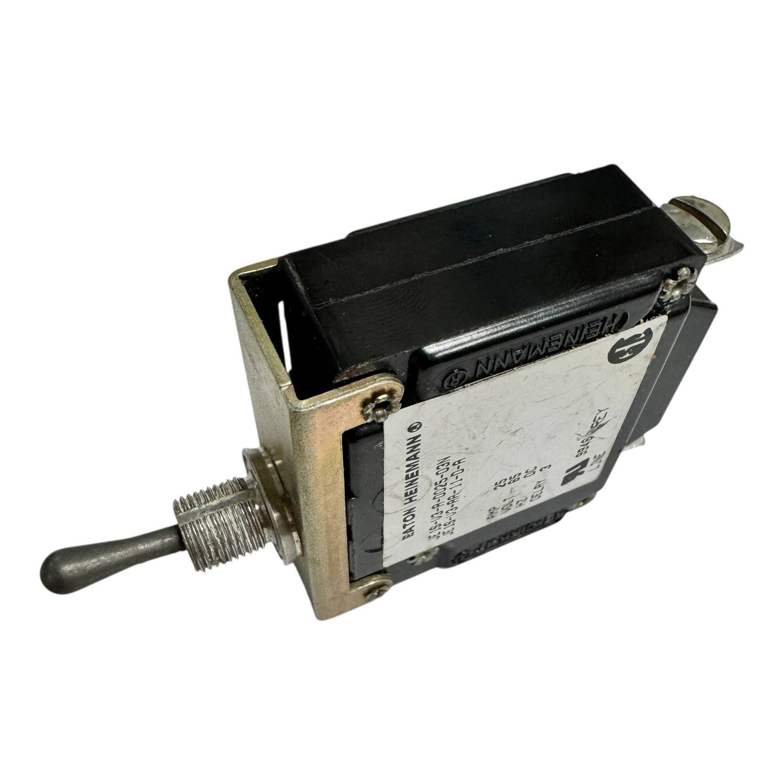 JE1S-V3-AA-11-D-A Eaton Heinemann Circuit Breaker SPST 25A 65V