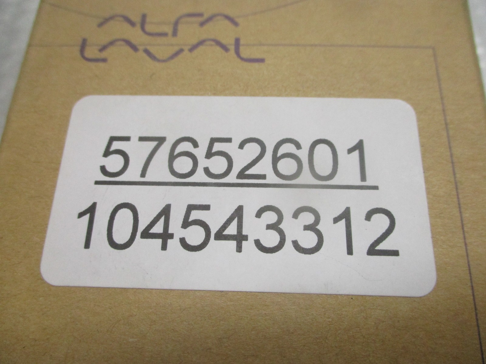 ALFA LAVAL 57652601 SEAL NSNP