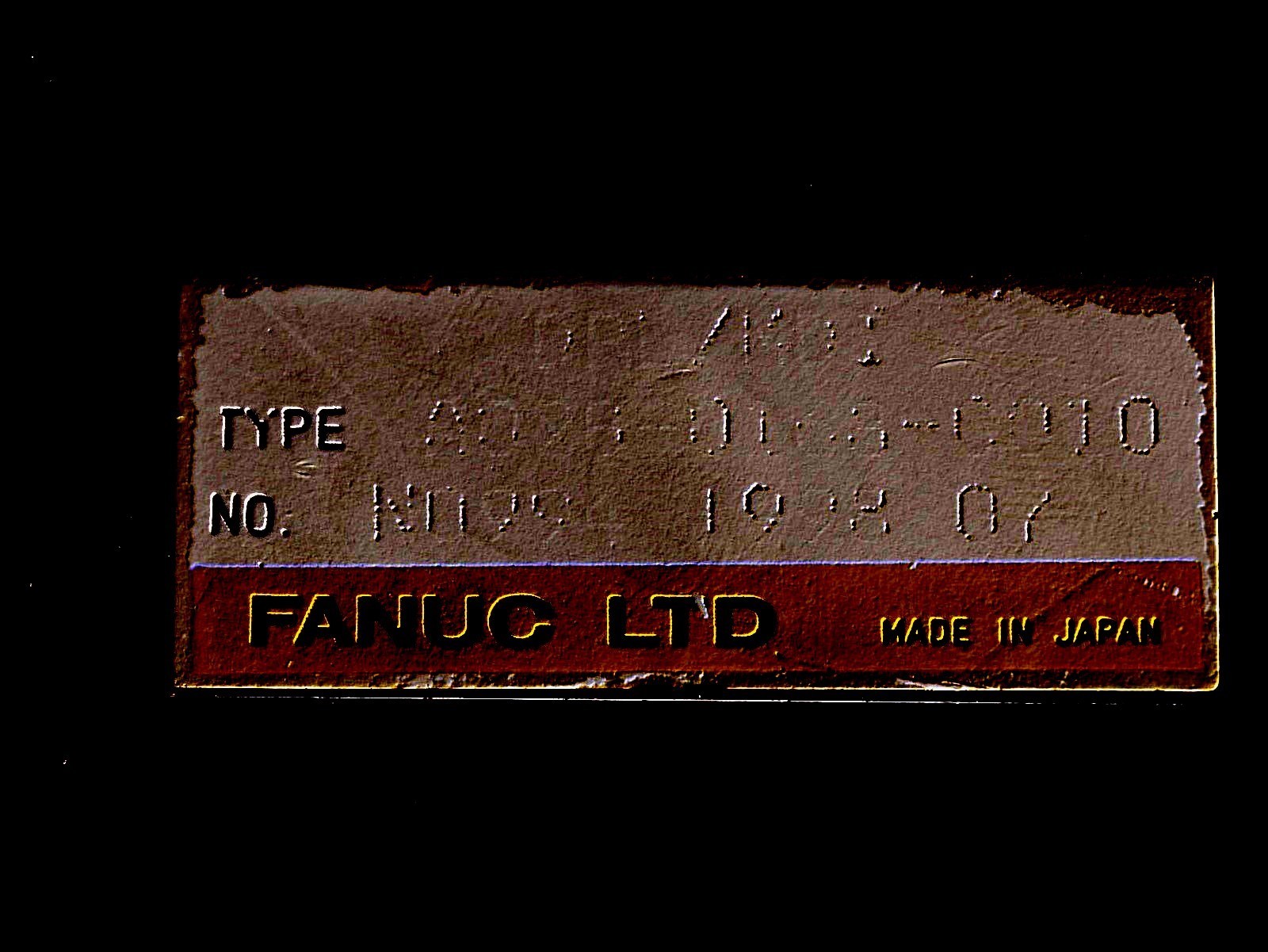 FANUC POWER MATE HAND HELD TERMINAL A02B-0168-C010