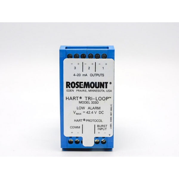 ROSEMOUNT 333D 42.4VDC UNMP