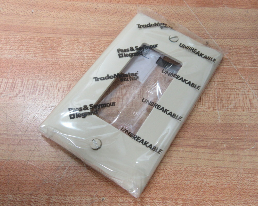 Pass & Seymour CWP100-I TradeMaster Vacancy Sensor CWP100I w/Wallplate