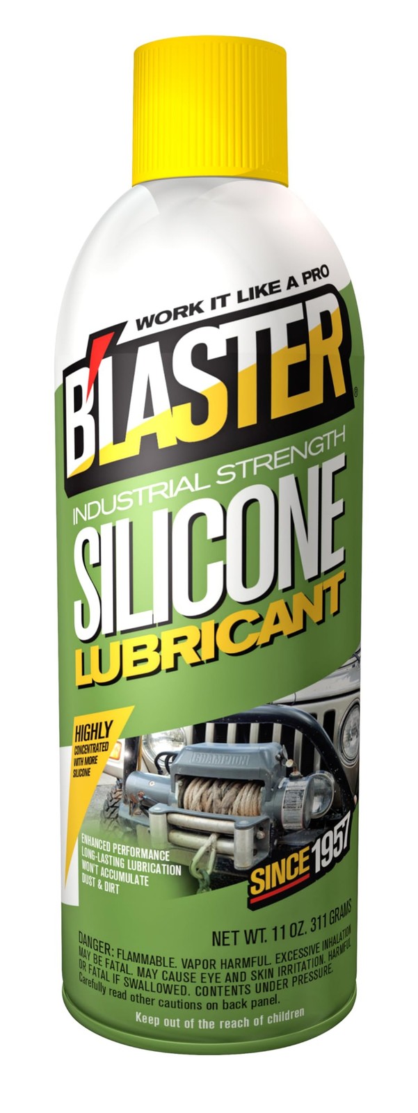 B’Laster Silicone Lubricant Spray – Non-Staining Silicone Spray for Metal Par…