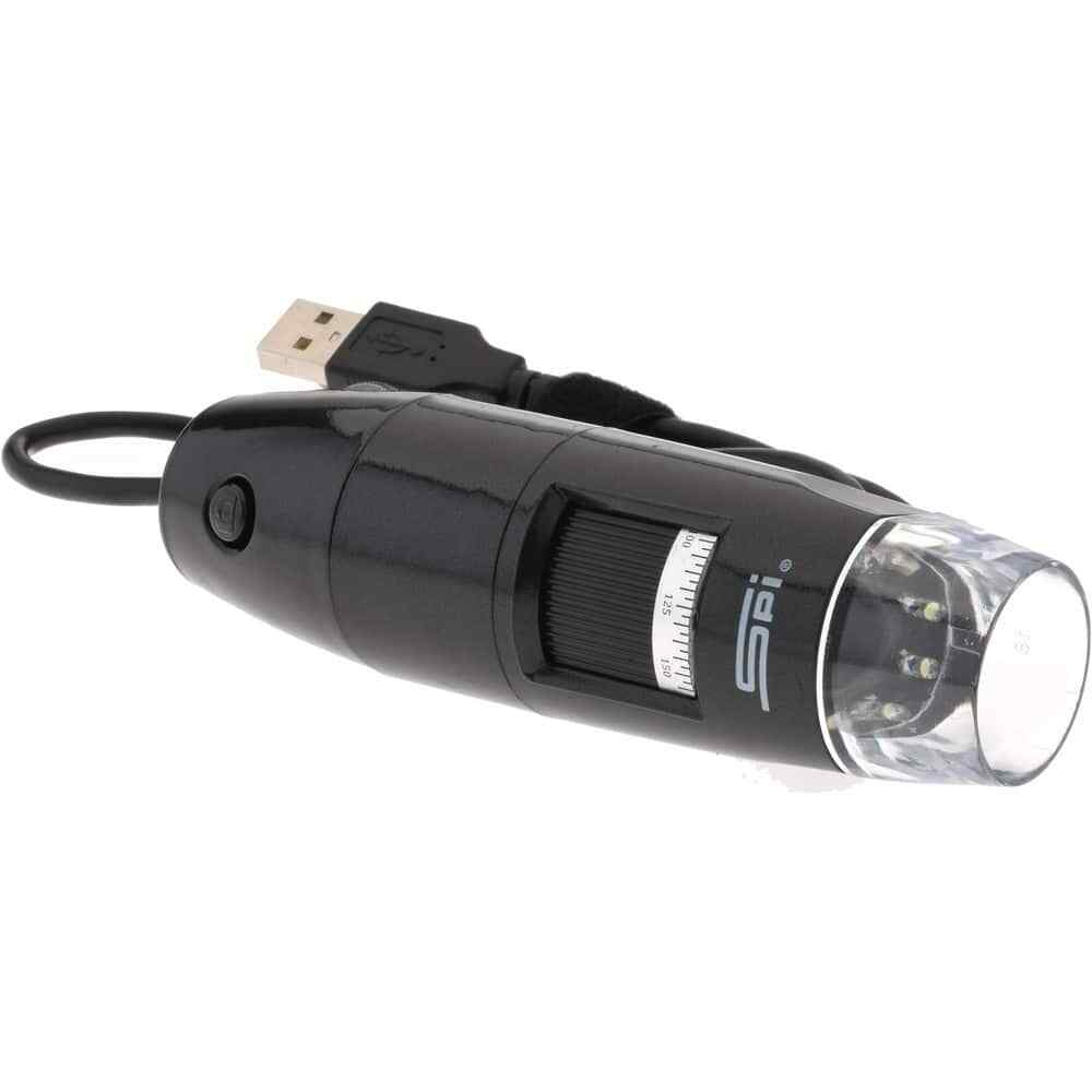 SPI 40-035-8 5x-200x Digital Microscope 1.22″ Focal Dist, 0.094″ Field