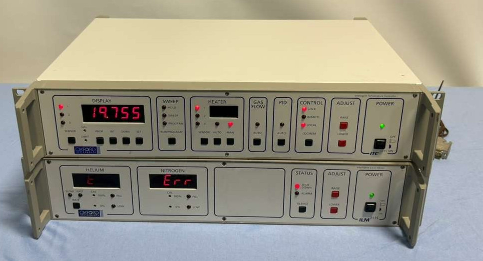 Oxford ITC 503S Intelligent Temperature Controller & Level Meter ILM 211S