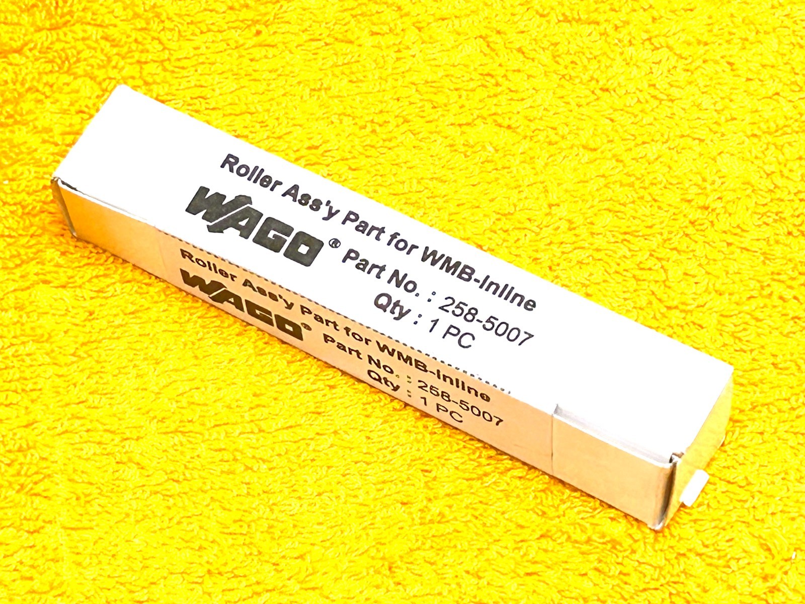 WAGO 258-5007 ROLLER ASSEMBLY PART for WMB-Inline – BRAND NEW IN FACTORY BOX