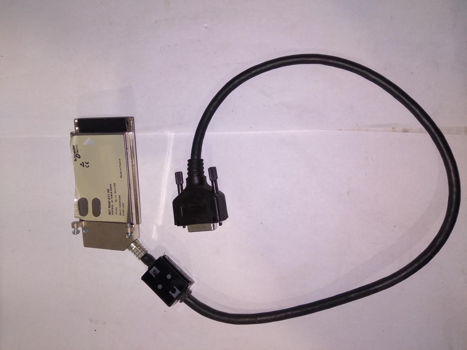 SCHNEIDER ELECTRIC 467 NHP 811 00 PROFIBUS-DP PCMCIA BOARD PV 03 RL 10 SV 5.02K