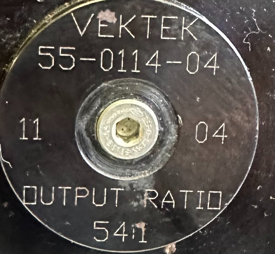 NEW VEKTEK 55-0114-04 / 55011404 VEKTOR FLO GREASE UNIT 54:1 RATIO 125PSI
