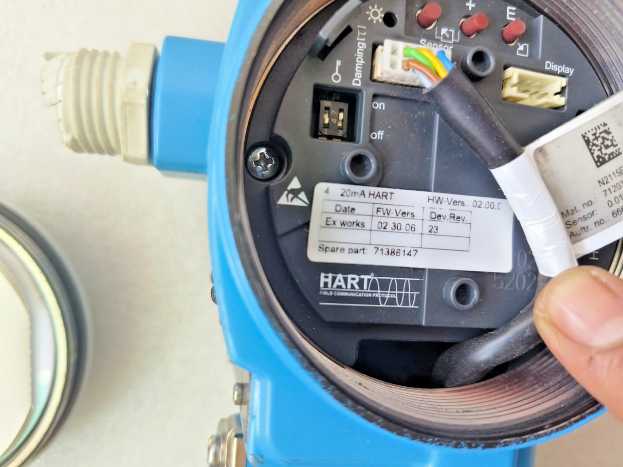 Endress+Hauser PMD75-1XA60/115 Gauge Pressure Transmitter