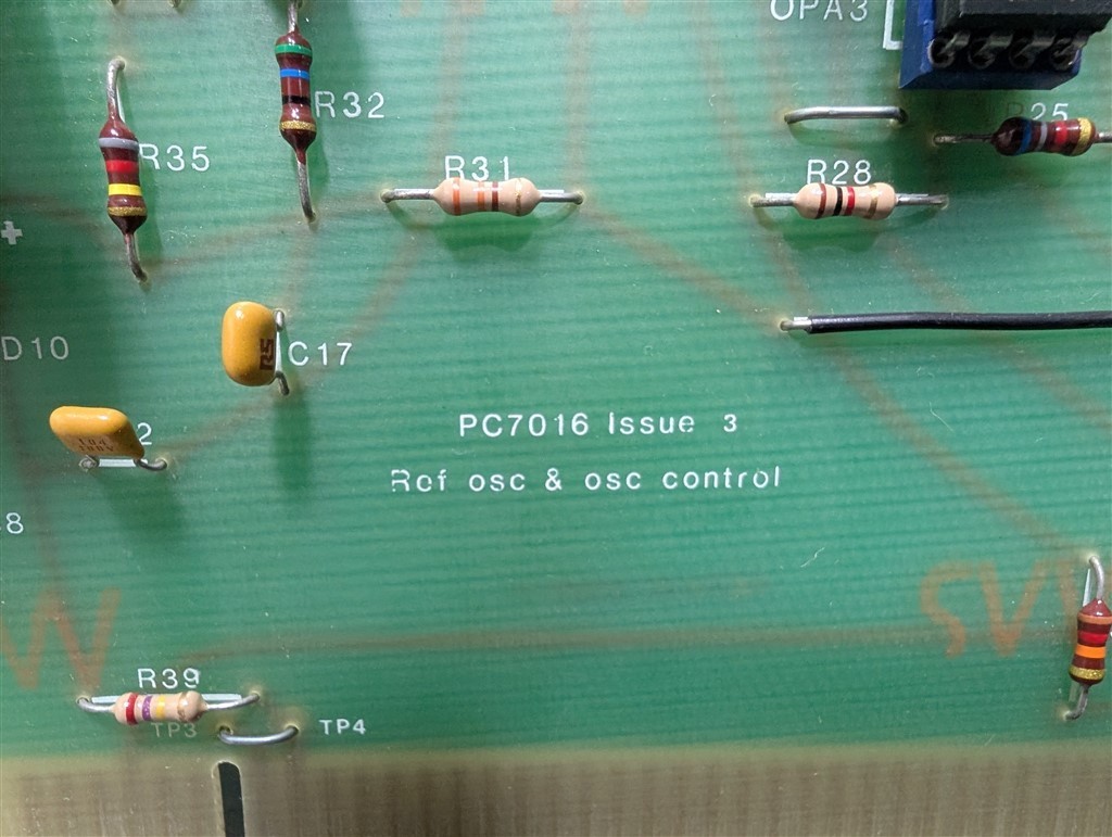 USED Oxford Analytical Instruments Ltd. PC7016 Issue 3 Oscillator Control Board