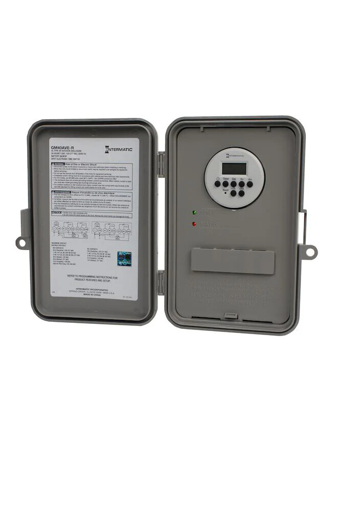 Intermatic GM40AVE-RD89 Digital Timer 40A 120-277V