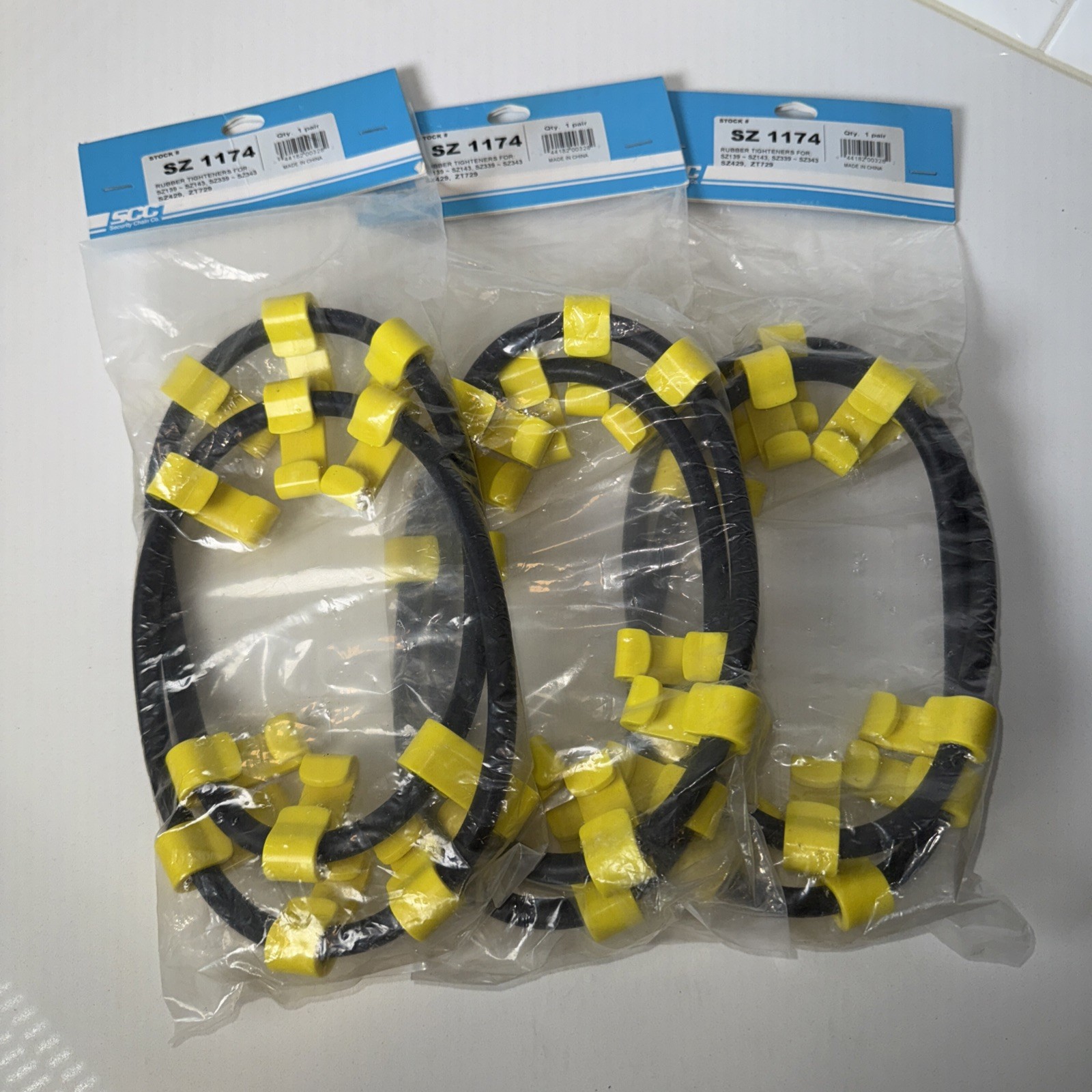 SZ1174 Tire Traction Chain Rubber Tightener For SZ139, SZ143 – 1 Pair – SCC